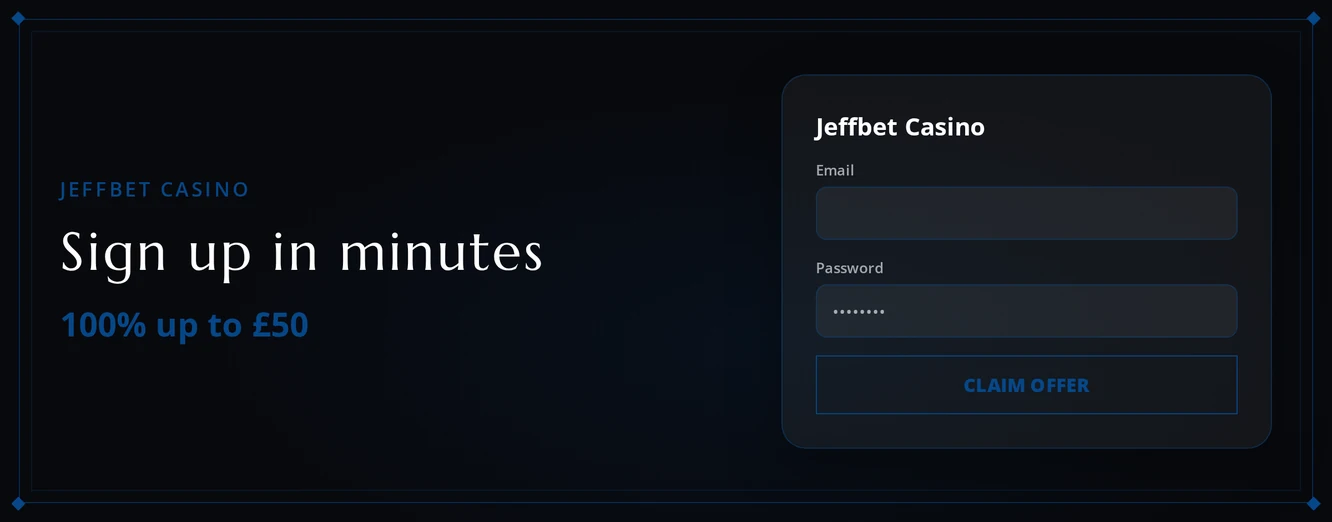 Sign up and claim